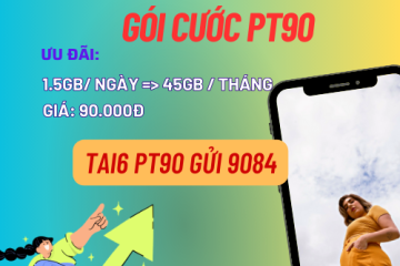 Gói cước PT90 của Mobifone có 1,5GB mỗi ngày